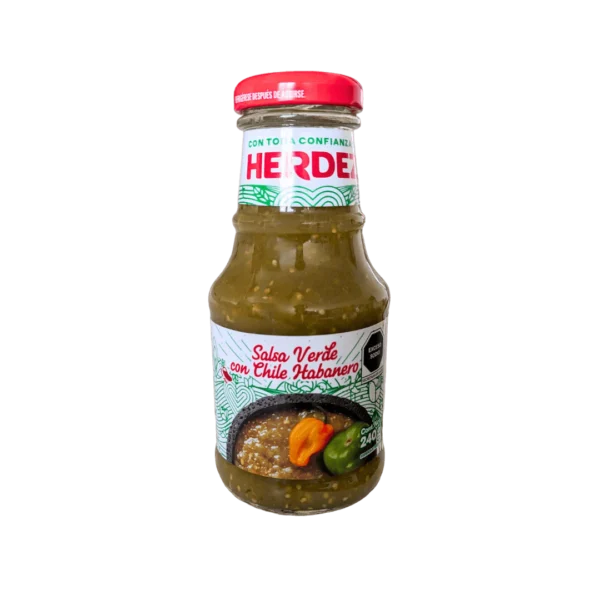 Salsa Verde habanero HERDEZ 240G
