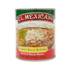 Frijoles Bayos Refritos El Mexicano 800g