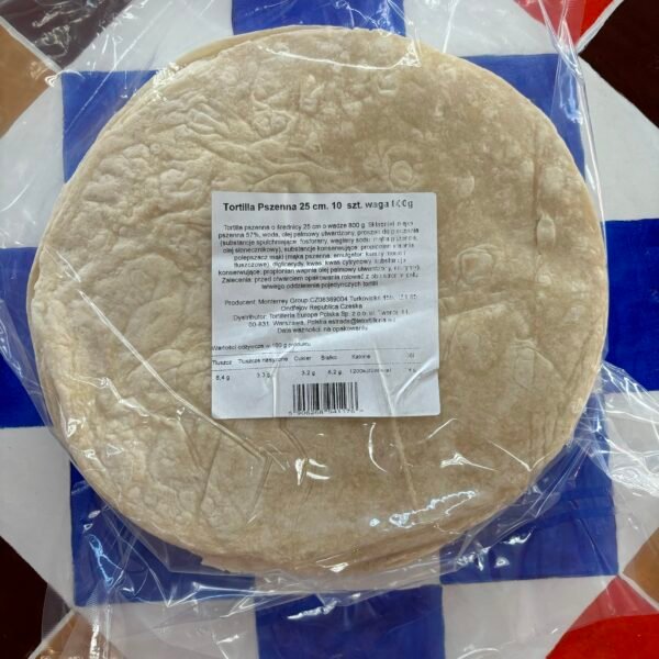 Tortilla pszenna 25cm 800g
