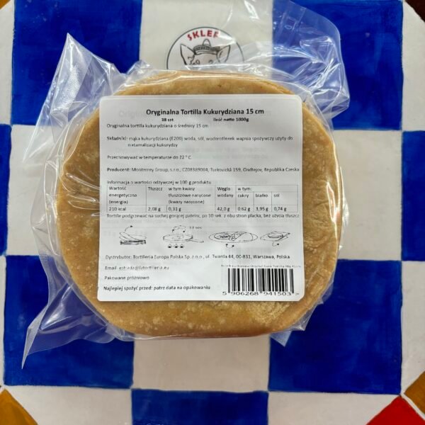 Tortilla Corn Original 15cm 1kg