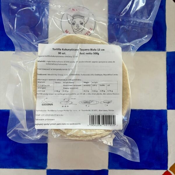Tortilla Taquera White 12cm 500g