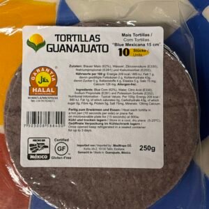 Tortilla Guanajuato Blue 250g 15cm