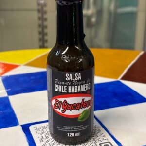 Salsa habanero negra EY 120ml