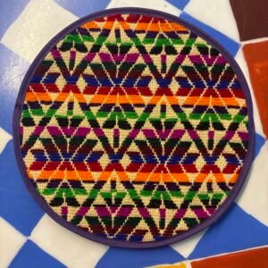 Ogrzewacz tortilla romb fiolet 25cm