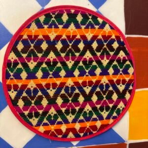 Ogrzewacz tortilla romb różowy 25cm