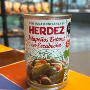 Jalapenos enteros Herdez 390g