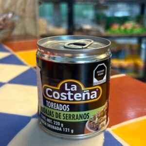 Toreados rodajas de serranos La Costena 220g