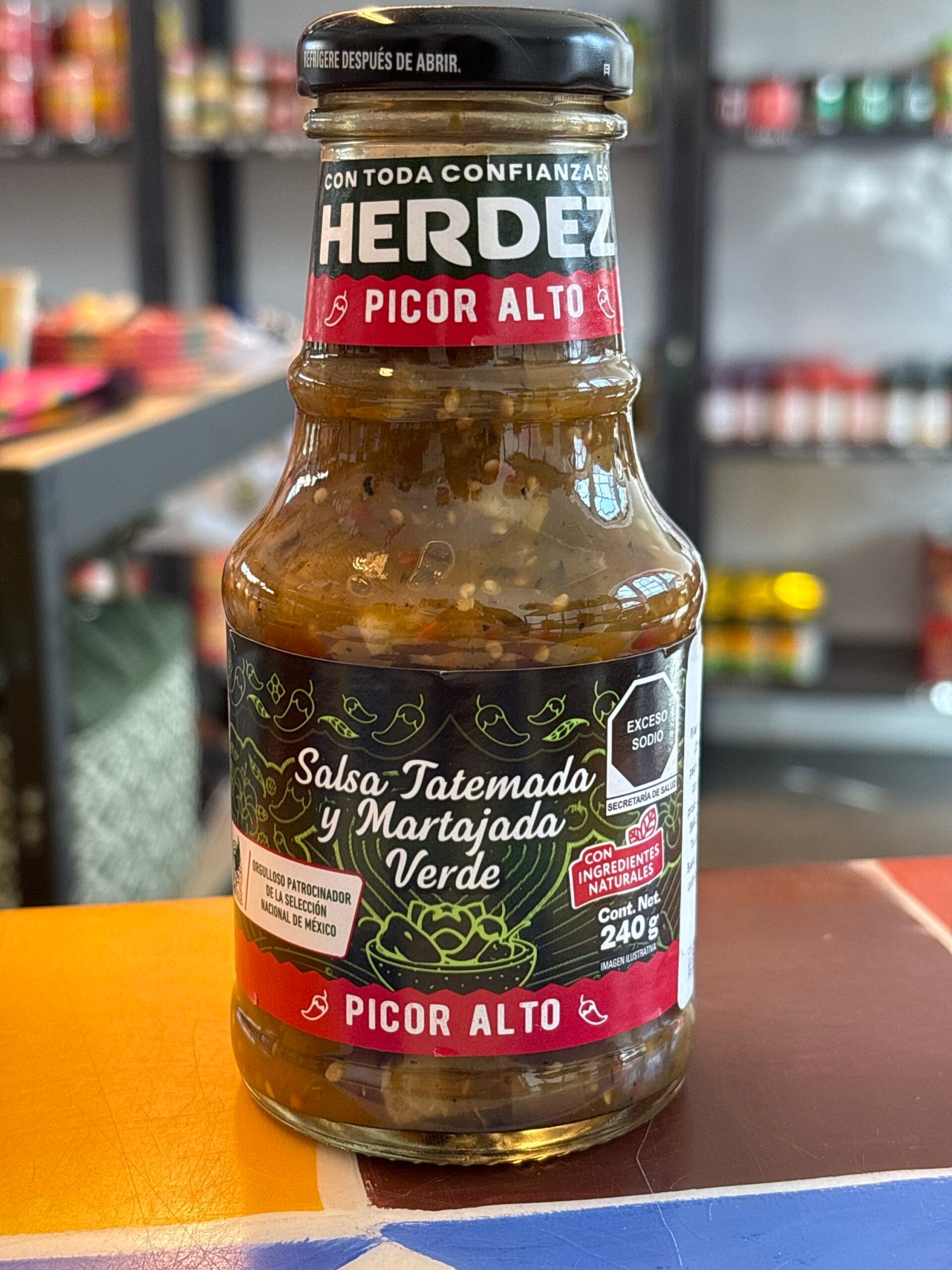 Salsa verde roasted H 240g